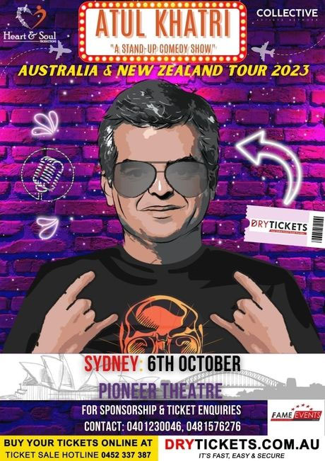 Atul Khatri - A Stand-up Comedy Show - Sydney