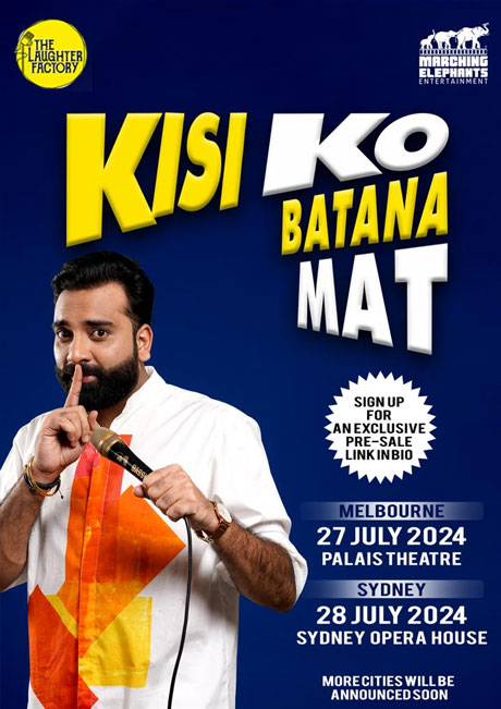 Kisi Ko Batana Mat - Anubhav Singh Bassi Live in Australia/NZ 2024