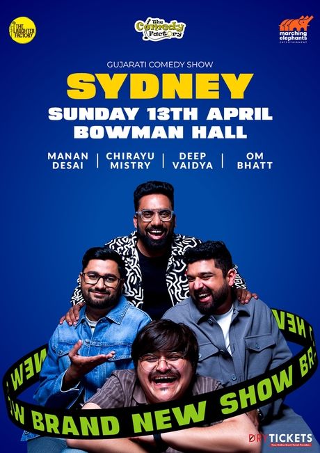 The Gujarati Comedy Factory Show in Sydney 2025