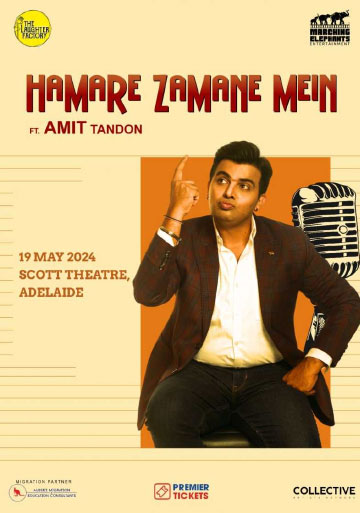 Hamare Zamane Mein - Standup Comedy by Amit Tandon Adelaide