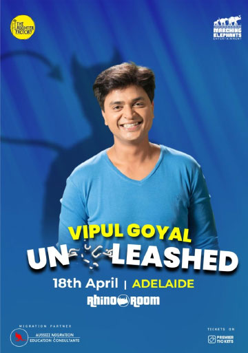 Vipul Goyal Unleashed - Standup Comedy in Adelaide